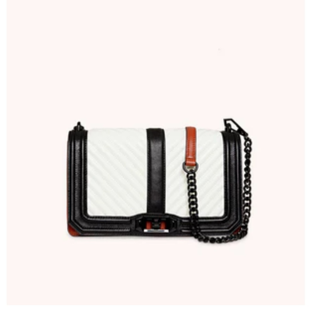 Rebecca Minkoff Chevron Quilted Love Crossbody